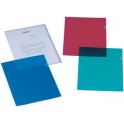 ELBA protège-documents standard, A4, PP, 0,12 mm, bleu,