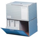 ELBA container d'archives tric, A4, gris/blanc,