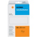 HERMA Etiquettes adresses, 95x48mm, plié en zigzag, blanches