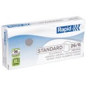 Rapid agrafes standard 26/6, galvanisé
