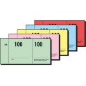 sigel bloc de numéro 1-100, 105 x 50 mm, 100 feuilles