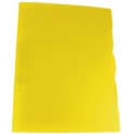  Classeur à anneaux Trend,en PP,A4,jaune transparent