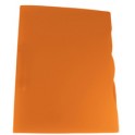 Classeur à anneauxTrend,en PP,A4,transparent orange